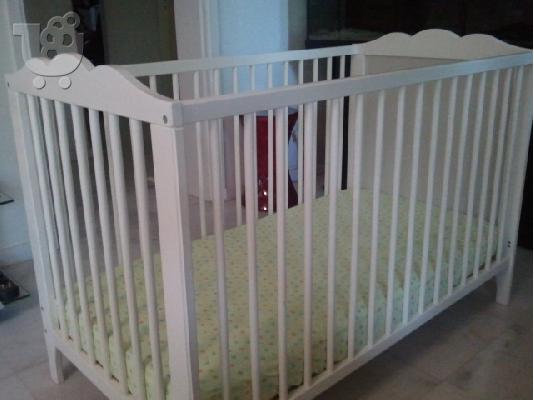 Κούνια βρεφική HENSVIK IKEA σε άριστη κατάσταση
